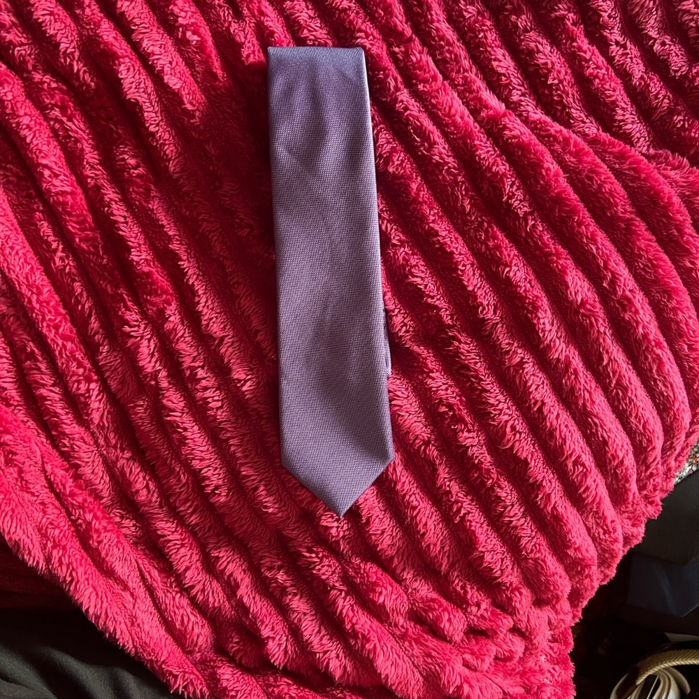 Isaac Mizrahi Classic Purple Tie